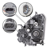 Headlight For 2008-2013 Rogue with Chrome Bezel Right 26010JM00A NI2503170 4221-0039R - product image