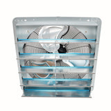 20 Inch Shutter Exhaust Fan Wall Mount 5800 CFM for Garage Greenhouse