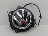 13-17 Volkswagen CC Backup Camera Rear View Trunk Solenoid Handle Latch Emblem OEM 3C8827469D - product image