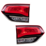 Tail Light For 2014-2021 Grand Cherokee WK Silver Liftgate Mount w/o Platinum 2222-0095LR - product image