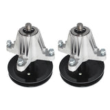 Mower Deck Spindle Assembly Pair for Troy-Bilt TB42 Pony Bronco 42 Inch