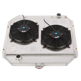 3-Row Aluminum Radiator with Shroud Fans and Relay for 1968-1979 Ford F-100 F-150 F-250 F-350 1978-1979 Bronco
