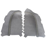 Gray Center Console Lid and Door Armrest Cover Set for 2009-2015 Honda Pilot