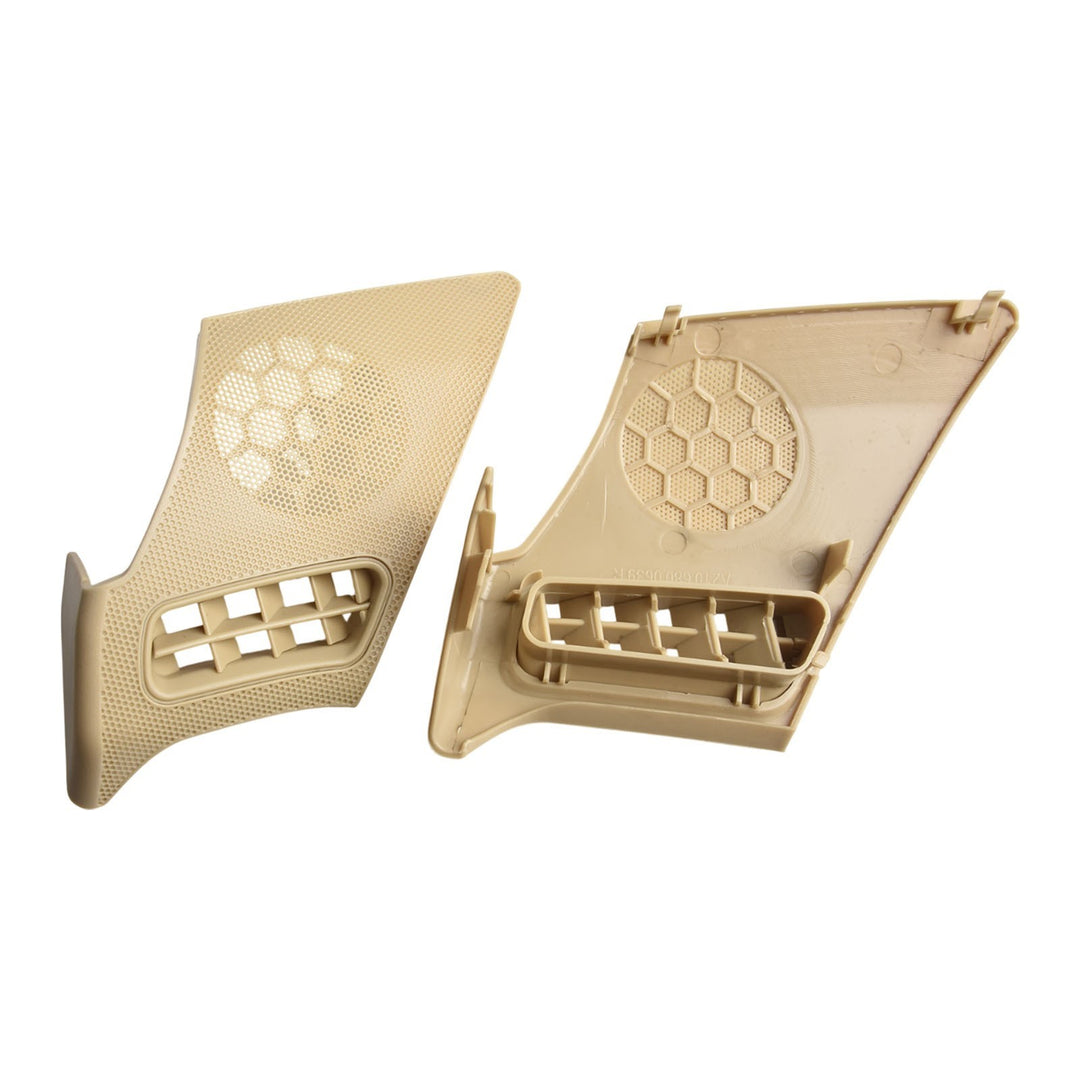 Beige Speaker Cover Pair 2106800539 for 1996-2003 Mercedes-Benz E-Class W210