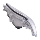 Headlight For 2008-2010 Highlander Exc Sport with Clear Lens Japan Built Right 6221-0072R - product image