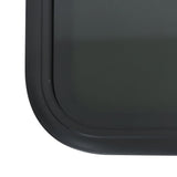 47 x 22 Inch RV Horizontal Sliding Window with Trim Ring for Campers and Trailers