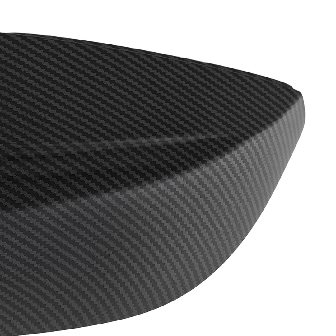 Carbon Fiber Look Mirror Covers for 2014-2021 Infiniti Q50 Q60 and Q70, Pair 96373-4GA0H