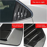 Carbon Fiber Look Vent Window Scoop Louver Cover Trim For Toyota Camry 2018-2024 – product image 4