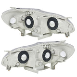 Halogen Headlight Pair for 2003-2008 Toyota Corolla 8115002200 8111002200