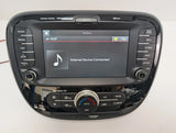 14-16 Kia Soul Navigation Display Screen Radio AC Air Climate Control Bezel 96560-B2410CA OEM - product image