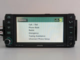 2008-2013 Dodge Chrysler Jeep Navigation CD DVD Player Radio RER P05064818AC OEM - product image