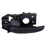 Drivers Inside Interior Front Rear Black Door Handle for 01-06 Hyundai Elantra ADS2919BK-L - product image