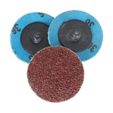 51 Piece 2 Inch Quick Change Sanding Disc Set 36 60 80 120 240 Grit