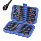 WORKPRO 16-Piece 6 Inch Magnetic Nut Driver Set SAE and Metric