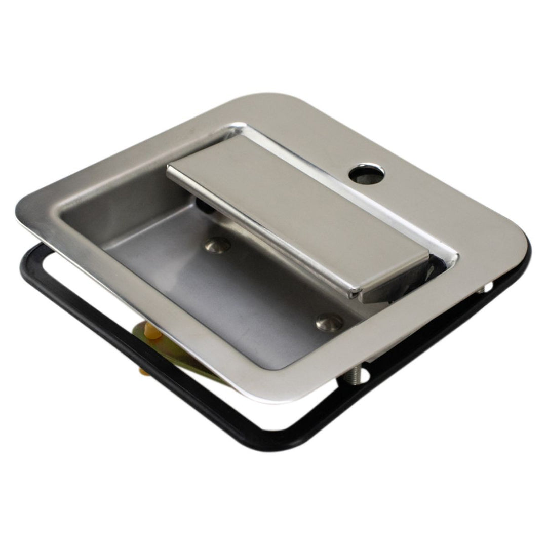 Front Driver Side Chrome Exterior Door Handle for 1995-2004 Kenworth T300, T600 and T800