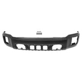 Black Steel Split Front Bumper without Sensor Holes for 2014-2015 GMC Sierra 1500 GM1002848