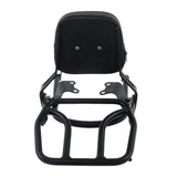 Passenger Backrest Sissy Bar with Luggage Rack for 2016-2024 Triumph Bonneville T100 T120