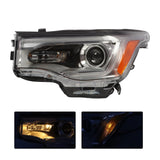 Chrome Halogen Headlight Pair with LED DRL for 2017-2019 GMC Acadia GM2503446 – product image 2