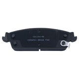 Rear Ceramic Brake Pad Set for 2007-2014 Tahoe, Suburban, Yukon, Silverado, Sierra and Escalade