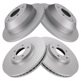 Front & Rear G-Coated Brake Rotor Set for 2015-2021 Kia Sedona