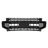 Gloss Black Front Grille for 2020-2022 Ford F-250 F-350 Super Duty XL XLT LC3Z-8200-BA