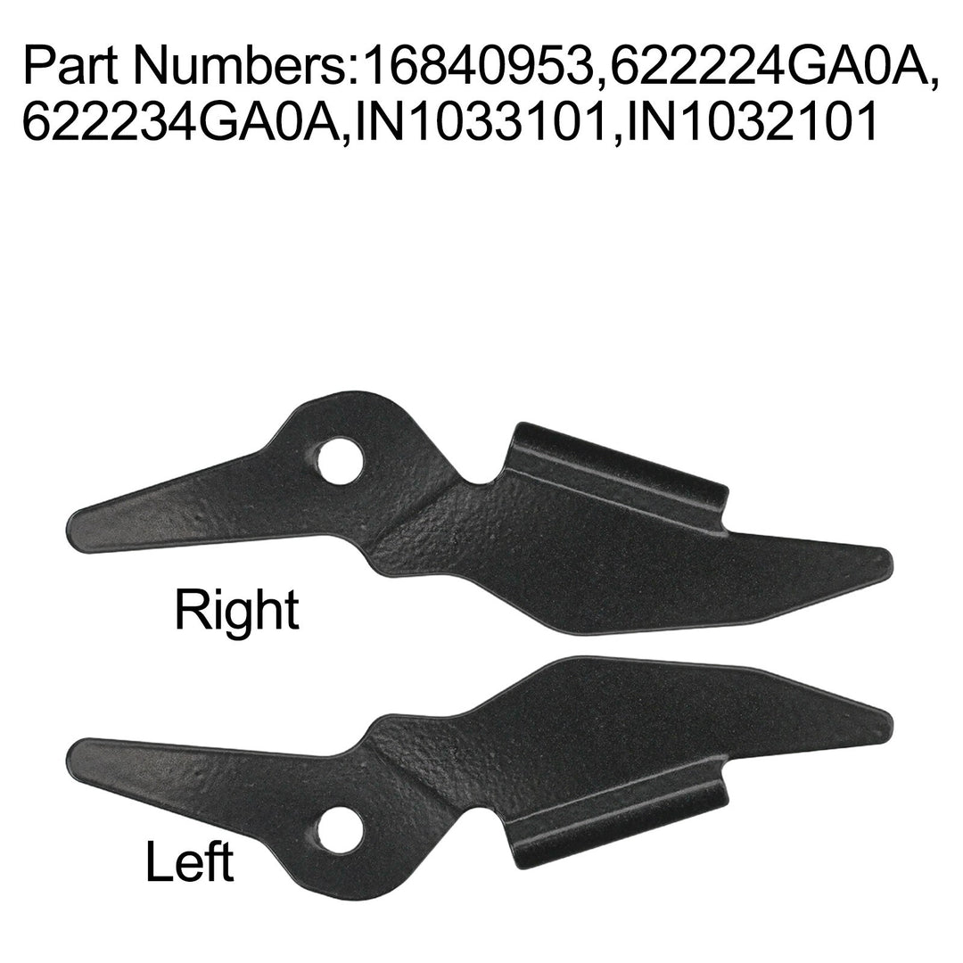 Front Bumper Bracket Set 622224GA0A 622234GA0A for 2014-2022 Infiniti Q50