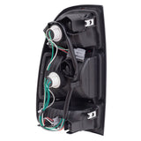 Tail Light for 2000-2006 Tundra Regular/Access Cab Standard Bed Amber Red Clear 6222-0051LR - product image