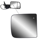 Passenger Right Side Tow Mirror Big Glass With BLIS for 19-24 RAM 1500 2500 - view 4