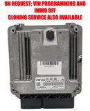 IMMO OFF 15-16 VW Jetta 2.0 Diesel Engine Control Module Computer ECM ECU OEM 04L907309 - product image
