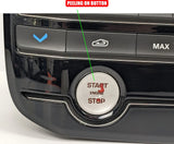 2017 Jaguar F-PACE Used Climate Control Front Dash AC GX63-18C858-SE OEM - product image