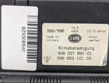 97-00 Porsche Boxster 99-01 911 AC Heater Climate Control Switch 5HB00769101 OEM - product image