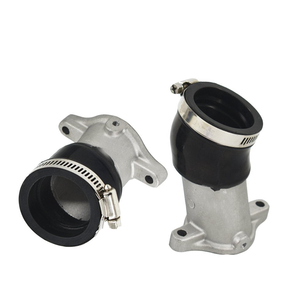 Carburetor Intake Manifold Pair with Boots for 1978-1982 Honda CX500 16211-415-000