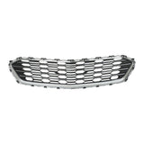 Front Upper and Center Mesh Grille Set for 2016-2018 Chevrolet Cruze