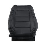 Right Passenger Side Bottom and Top Seat Cover Black for 2015-2023 Ford Mustang