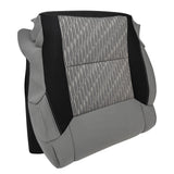 Driver Bottom Two-Tone Gray Cloth Seat Cover for 2014-2018 Toyota Tundra EBAY-377021963355 – product image 3