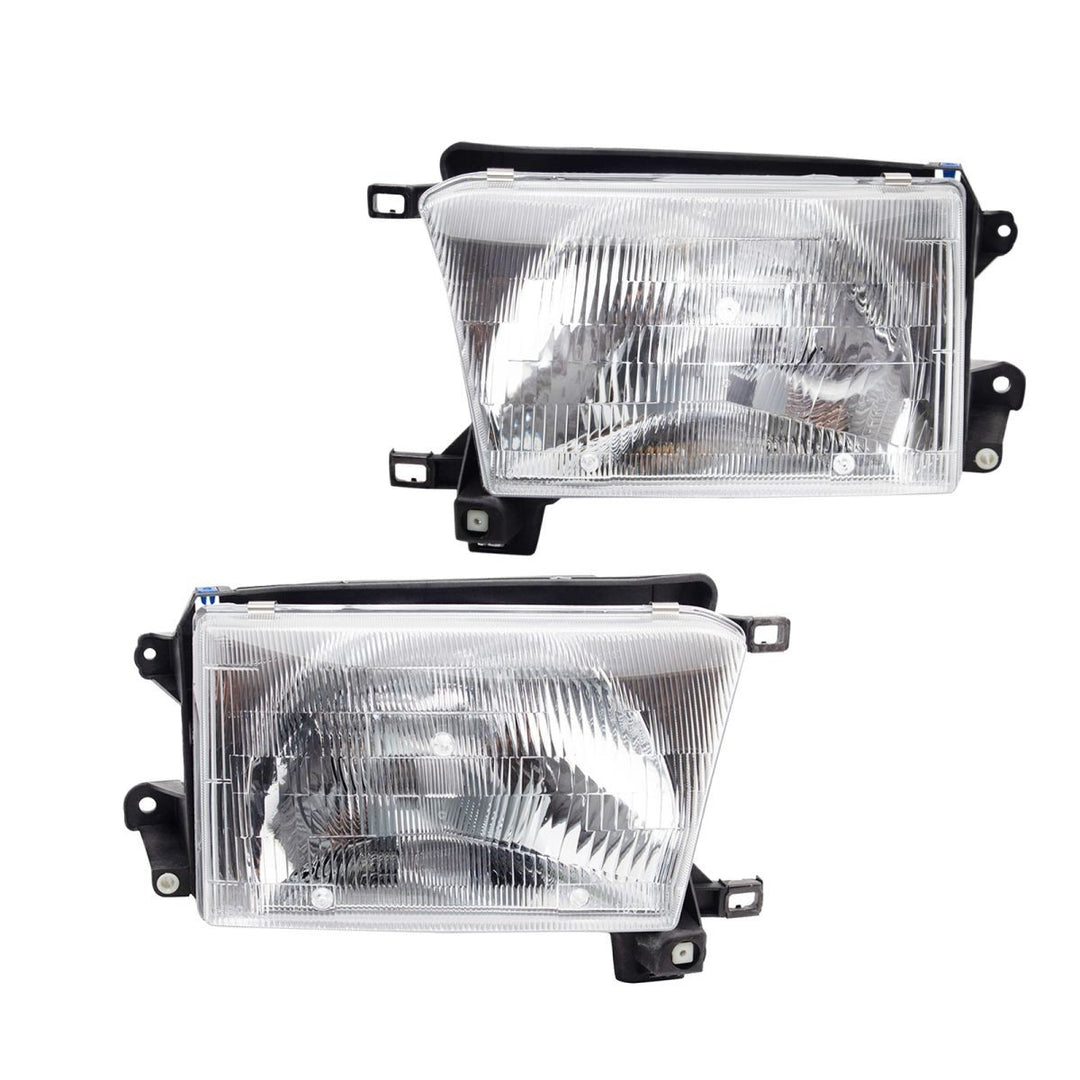 Front Grille and Headlight Kit for 1996-1998 Toyota 4Runner
