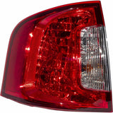Tail Light For 2011-2014 Edge SE/Limited/SEL Red/Clear Lens Left BT4Z13405B 3222-2087L - product image