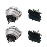 Engine and Transmission Mount Set 22116761089 22316771741 for 2004-2010 BMW 525i, 528i, 530i, 545i, 645Ci and 650i