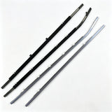 Door Belt Weatherstrip Molding Set of 4 for 2011-2017 Honda Odyssey