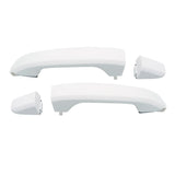 White Exterior Door Handle Set for 2014-2018 Chevrolet Silverado GMC Sierra 22929464 – product image 3