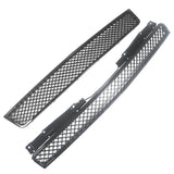Front Upper and Lower Mesh Grille Set for 2007-2014 Chevrolet Tahoe Suburban