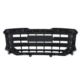 Gloss Black Mesh Front Center Grille for 2016-2018 GMC Sierra 1500