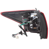 Tail Light For 2017-2018 Altima Sedan with Smoke Lens Quarter Mounted Right 4222-0019R - product image