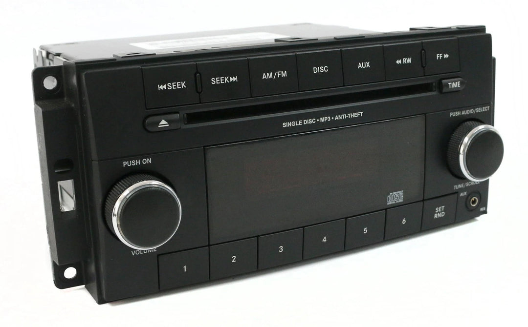 2012-2016 Chrysler Town & Country Dodge Caravan AM FM Radio CD Aux P05091301AA RES - product image