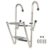 Telescoping Boat Ladder Stainless Steel Folding Marine Ladder