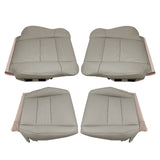 Gray Perforated Leather Front Seat Cover Set for 2007-2012 Acura RDX