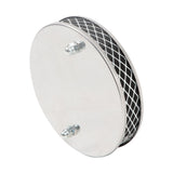 Chrome Pancake Air Filter for SU HS4 1.5 in Carburetors