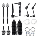 Front Upper Control Arm and Tie Rod Kit for 2003-2011 Ford Crown Victoria Lincoln Town Car Mercury Grand Marquis