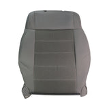 Front Seat Cover Pair with Driver Foam Cushion for 2007-2010 Jeep Wrangler