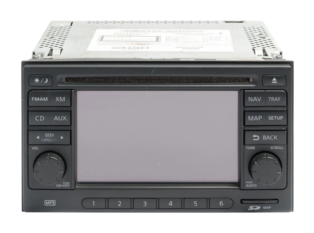 Nissan Rogue 2011-12 Radio AM/FM Sat Navigation Single-Disc CD Player 259151VK0C - product image 1